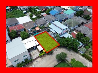 ขาย ที่ดิน หมู่บ้านสวนสวย 70 ตรว ใกล้ถ.เฉลิมพระเกียรติ ร.9 แค่ 400 ม. DD