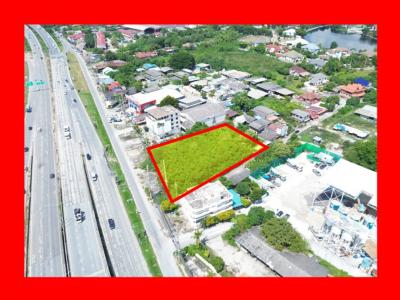 ขายถูกที่สึด ที่ดิน ริมถนน345 (สะพานนนทบุรี-บางบัวทอง) ตรงแยกบางคูวัด 669 ตรว เหมาะทำการค้า DD