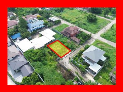 Land for sale, Chatcha Villa Village, 62 sq w, near Bang Waek Road, only 350 m. DD