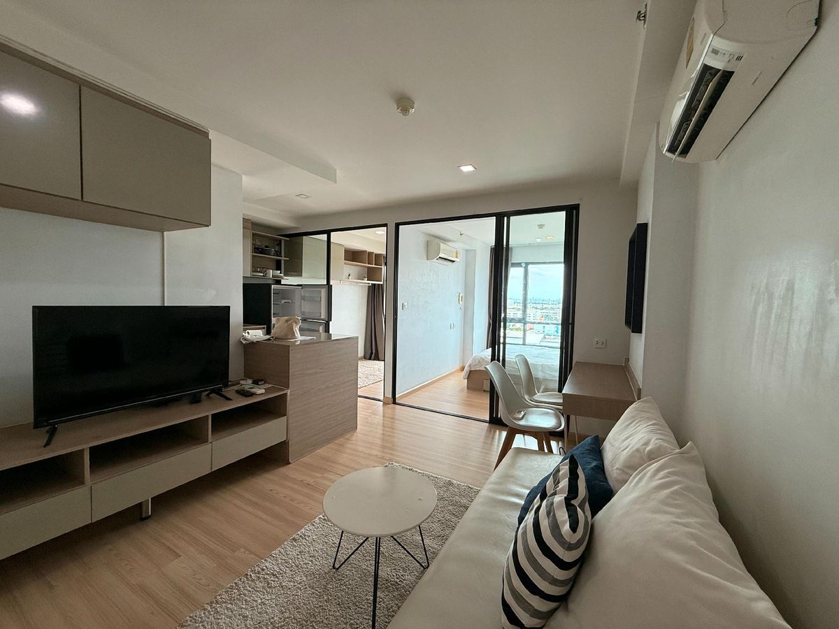 📣Condo for rent, Knightsbridge Sky City Saphan Mai 🏢 next to BTS Sai Yut 🚅 only 0 meters, beautiful room with fully furnished, 34.5 sq m., only 13,000/month ‼️ – รูปที่ 3