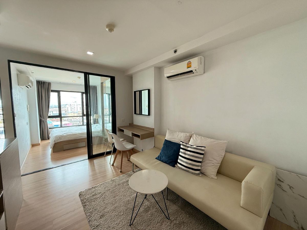 📣Condo for rent, Knightsbridge Sky City Saphan Mai 🏢 next to BTS Sai Yut 🚅 only 0 meters, beautiful room with fully furnished, 34.5 sq m., only 13,000/month ‼️