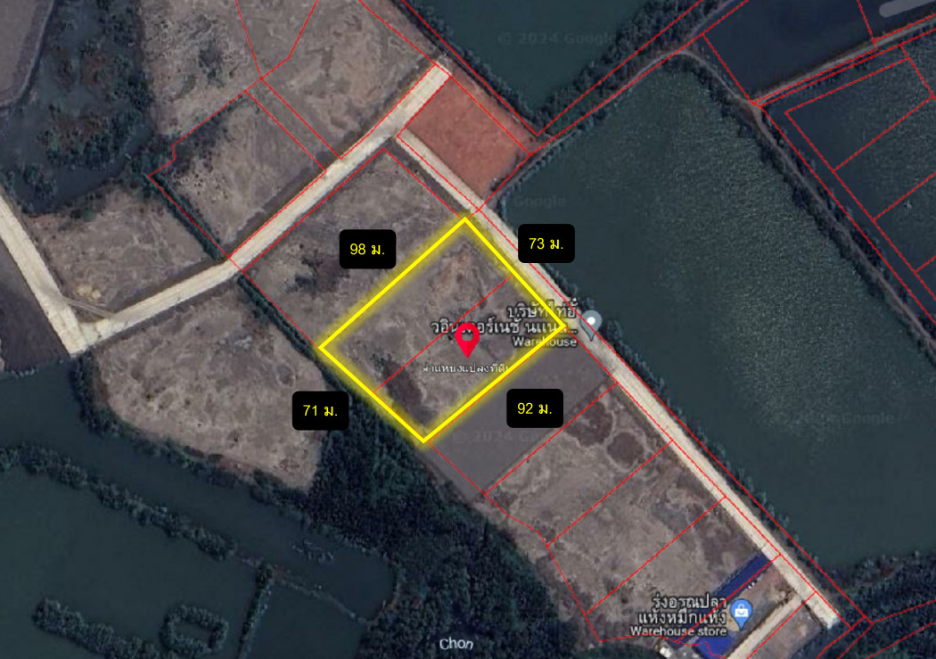 ขาย ที่ดิน ผังสีชมพู บางหญ้าแพรก เมืองสมุทรสาคร 4 ไร่กว่า  ใกล้ถนนพระราม 2 แค่ 5 กม. DD – รูปที่ 3