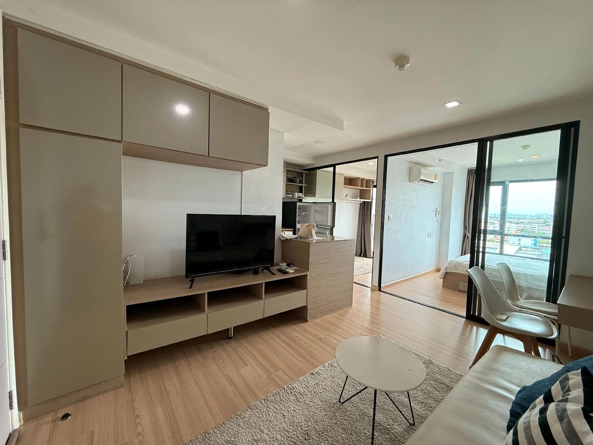 📣Condo for rent, Knightsbridge Sky City Saphan Mai 🏢 next to BTS Sai Yut 🚅 only 0 meters, beautiful room with fully furnished, 34.5 sq m., only 13,000/month ‼️ – รูปที่ 2