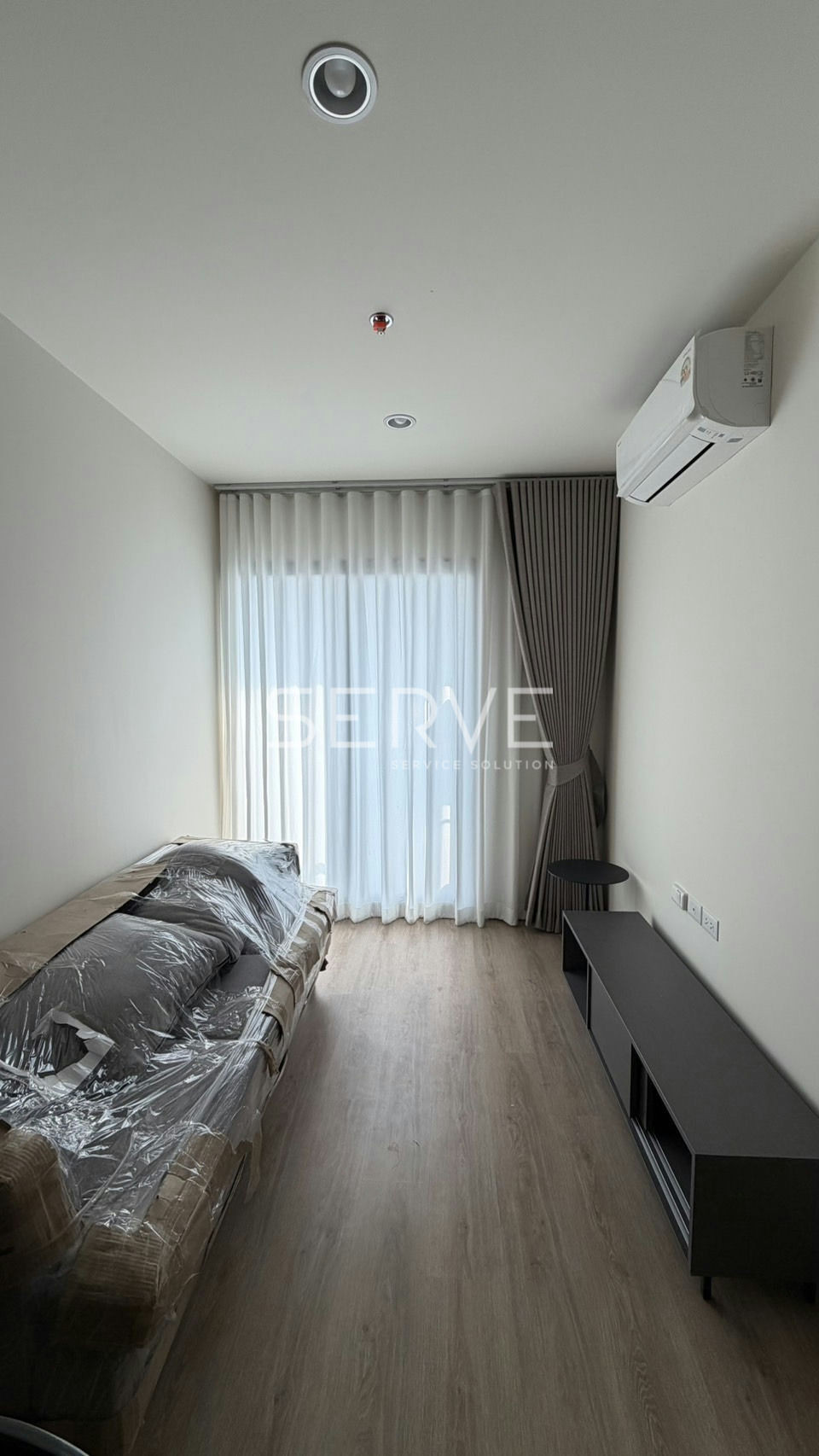 2 Beds Large Room High Fl.25+ City View Fully Furnished New Condo Good Location Close to MRT Phra Ram 9  220 m. @ NUE District R9