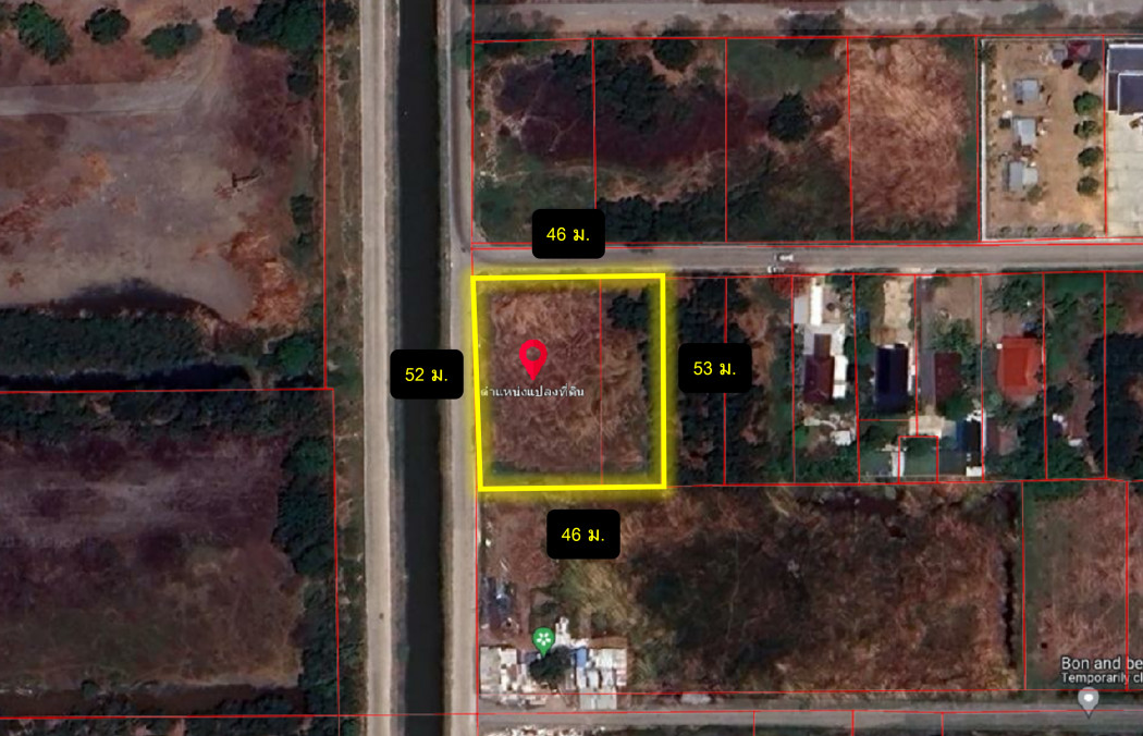 Cheap land for sale on Khlong Si West Road, 600 sqw, near Khlong Luang Road, just 2 km. TV – รูปที่ 3