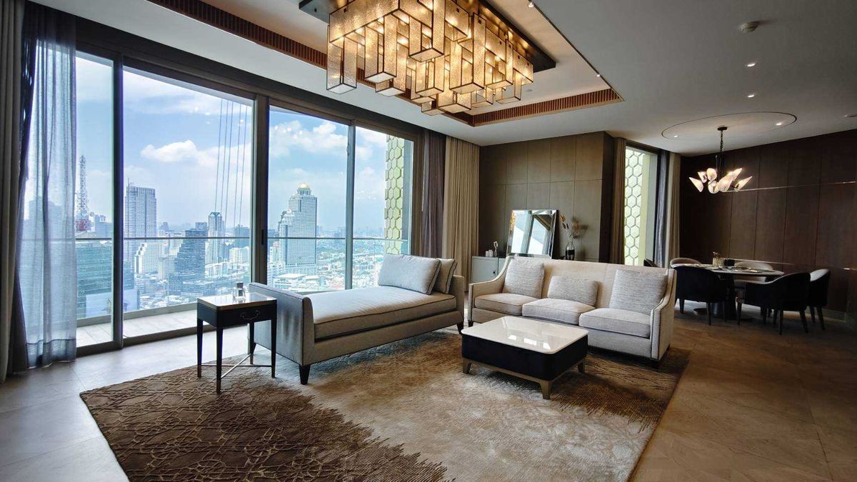 Condo for Rent The Residences at Mandarin Oriental, 222 sq.m.