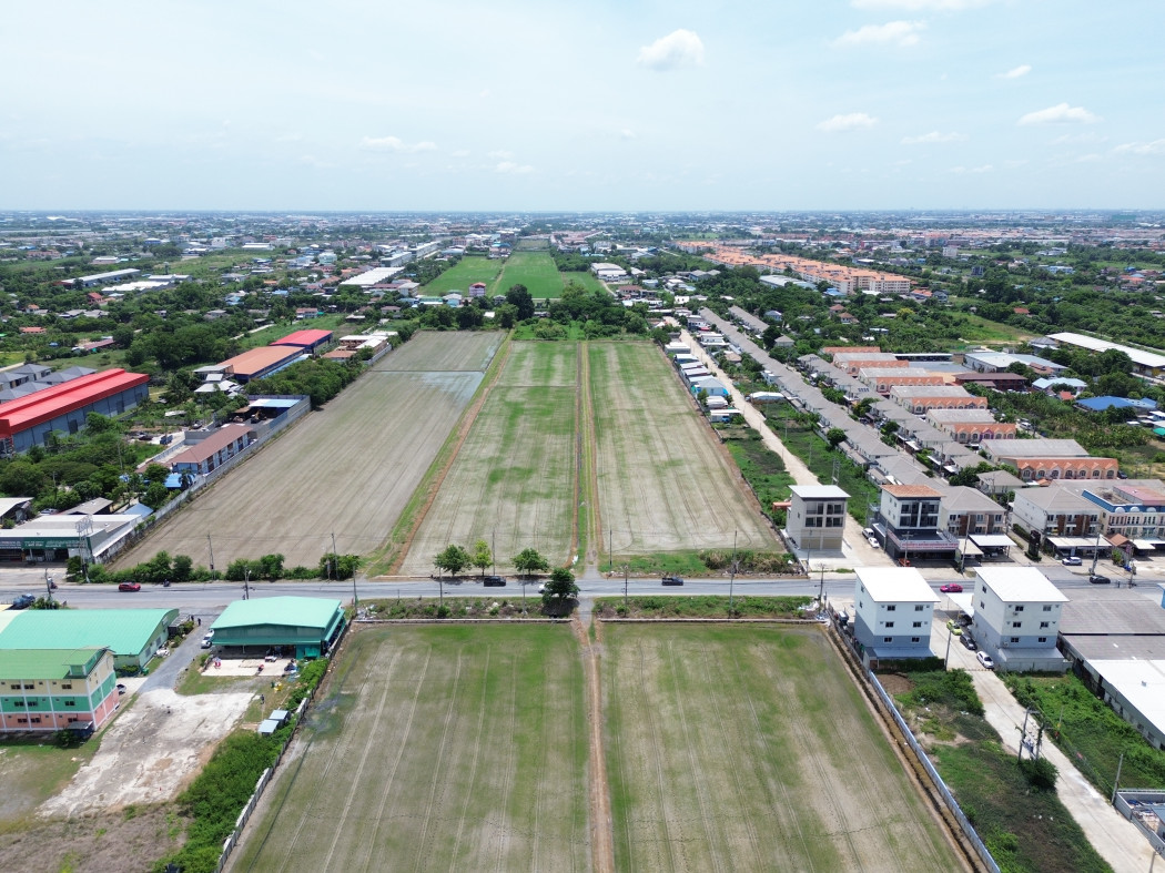 ขาย ที่ดิน ผังสีเหลือง ริมถนนบ้านกล้วย-ไทรน้อย 28 ไร่กว่า เหมาะทำจัดสรร DD – รูปที่ 4