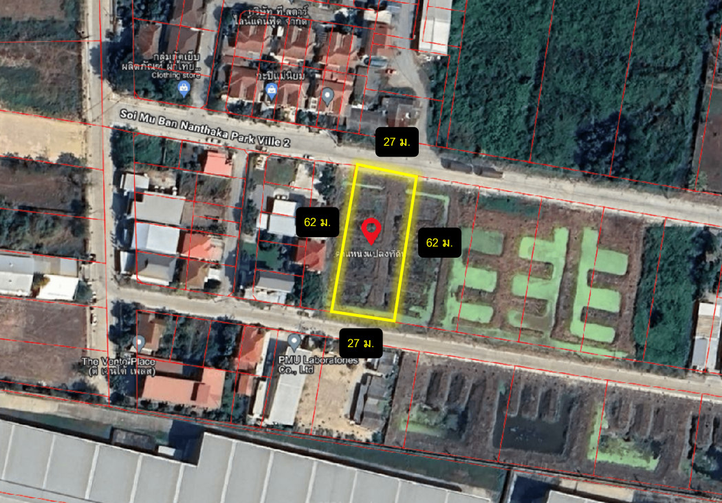 ขาย ที่ดิน ซอยหมู่บ้านนันทกาปาร์ควิลล์  400 ตรว ใกล้ถ.เทพารักษ์แค่ 900 ม. DD – รูปที่ 3