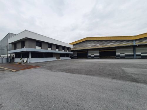  Warehouse with office for rent, Samrong-Samrong Tai, Pu Chao Saming Phrai Road, purple area 10,500 (TW8-01025)