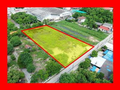 Land for sale, Soi Chueamsamphan 25, size 2 rai 1 ngan 62 sq m, near Chueamsamphan Road, only 400 meters DD