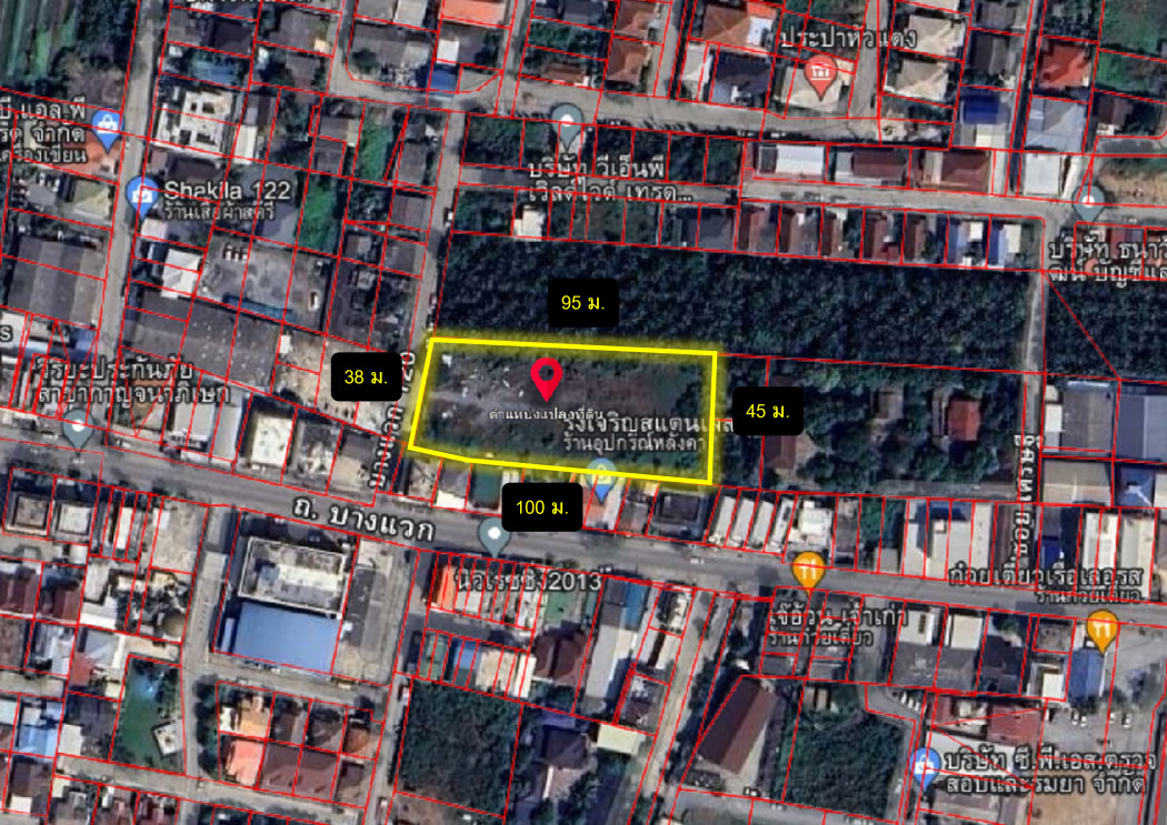 ขาย ที่ดิน ซอยบางแวก 120 ขนาด 2 ไร่กว่า ใกล้ ถ.บางแวกแค่ 50 ม. DD – รูปที่ 3