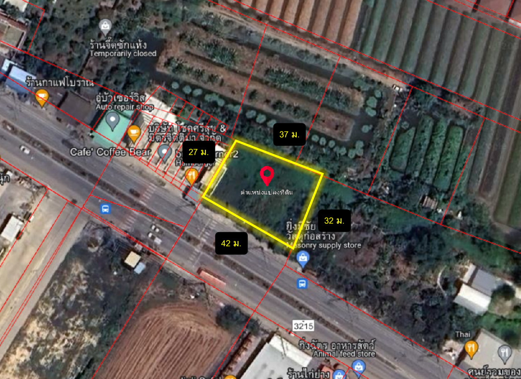 ขายถูกมาก ที่ดิน ริมถนนใหญ่ ถนนบางกรวย-ไทรน้อย 2 ไร่ 2 งาน 85 ตร.วา เหมาะทำการค้า DD – รูปที่ 3