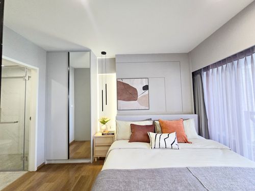 #Condo for 2 bedrooms, 2 bedrooms, size 77 sq.m., near Ramkhamhaeng University, Freud, 4 Electrical appliances, access to the important road along Ram Inthra -Ramkhamhaeng - Rama 9