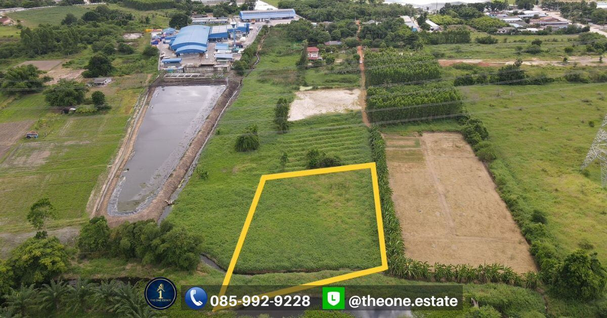 🌟 Beautiful land, affordable price! 1 rai, next to a natural canal, near the TFG factory, Chonburi, only 650,000 baht! (Property code LS-CH01) 🌿💧 🌟 Beautiful land, affordable price! 1 rai, next to a natural canal, near the TFG factory, Chonburi, only 650,000 baht! (Property code LS-CH01) 🌿💧
