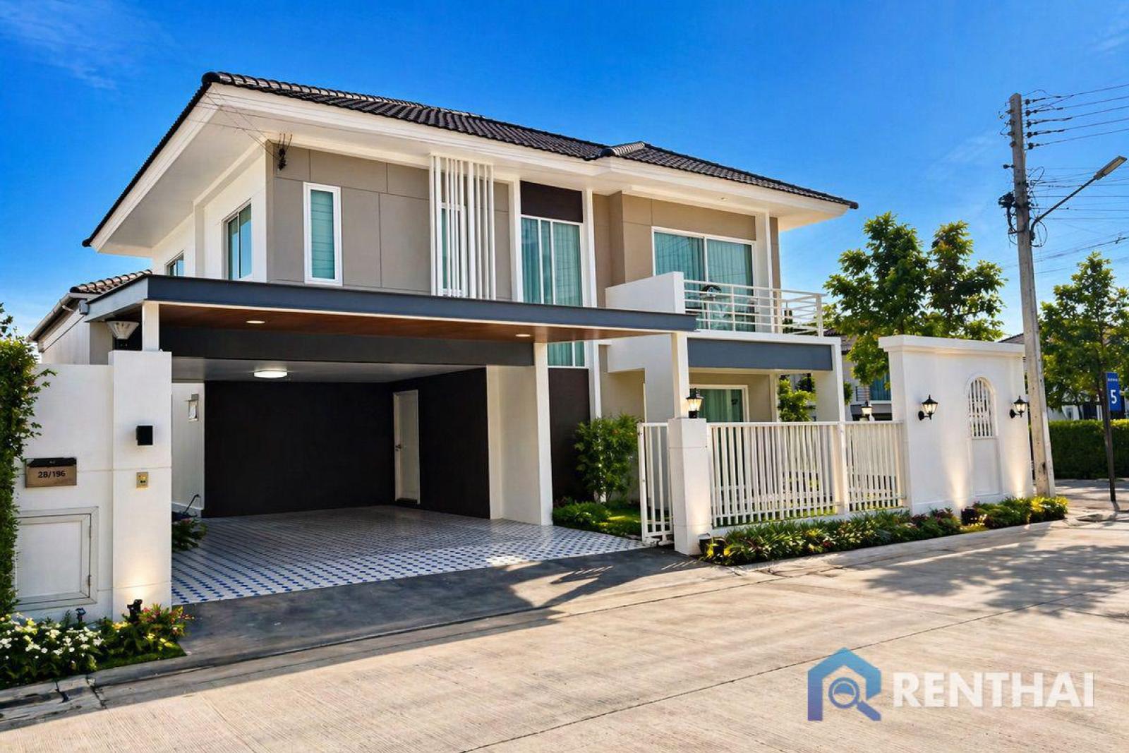 สำหรับ ขาย บ้าน 3 ห้องนอน ที่ Baan Pruksa Nara Jomtien