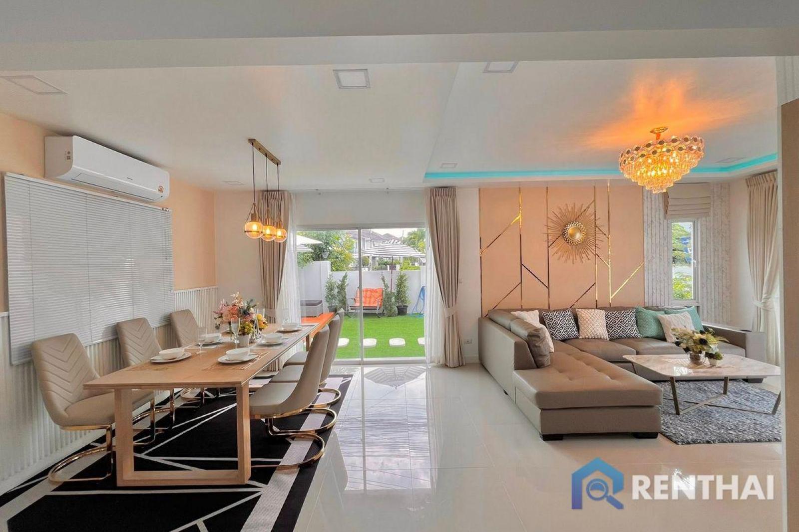 สำหรับ ขาย บ้าน 3 ห้องนอน ที่ Baan Pruksa Nara Jomtien – รูปที่ 4