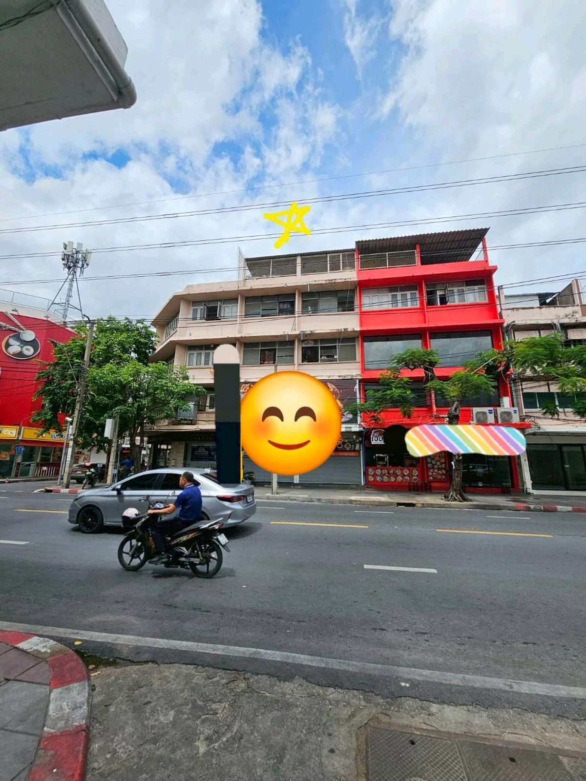 เซ้งอาคารพาณิชย์ 5 ชั้น 2 คูหา ทำเลทอง “บรรทัดทอง” ใกล้จุฬา - สามย่านติดถนนหลักบรรทัดทอง คนเดินเยอะมาก