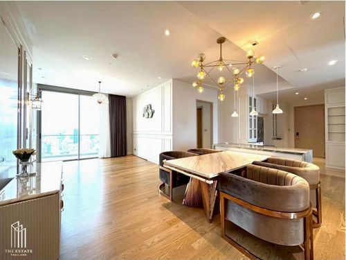 ♦ Nice Decoration ♦ ชั้น 45+ 146.09 ตร.ม. | 3 ห้องนอน วิวแม่น้ำเจ้าพระยา | ใกล้ ไอคอนสยาม 1 นาที, BTS กรุงธนบุรี 2 นาที