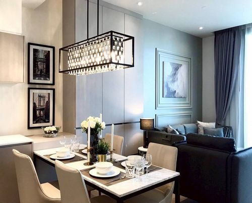 ♢ Nice Decoration ♢ Floor 25+ 66.05 sq.m. | 1 Bedroom Chao Phraya River View | Near Icon Siam 1 minute, BTS Krung Thon Buri 2 minutes