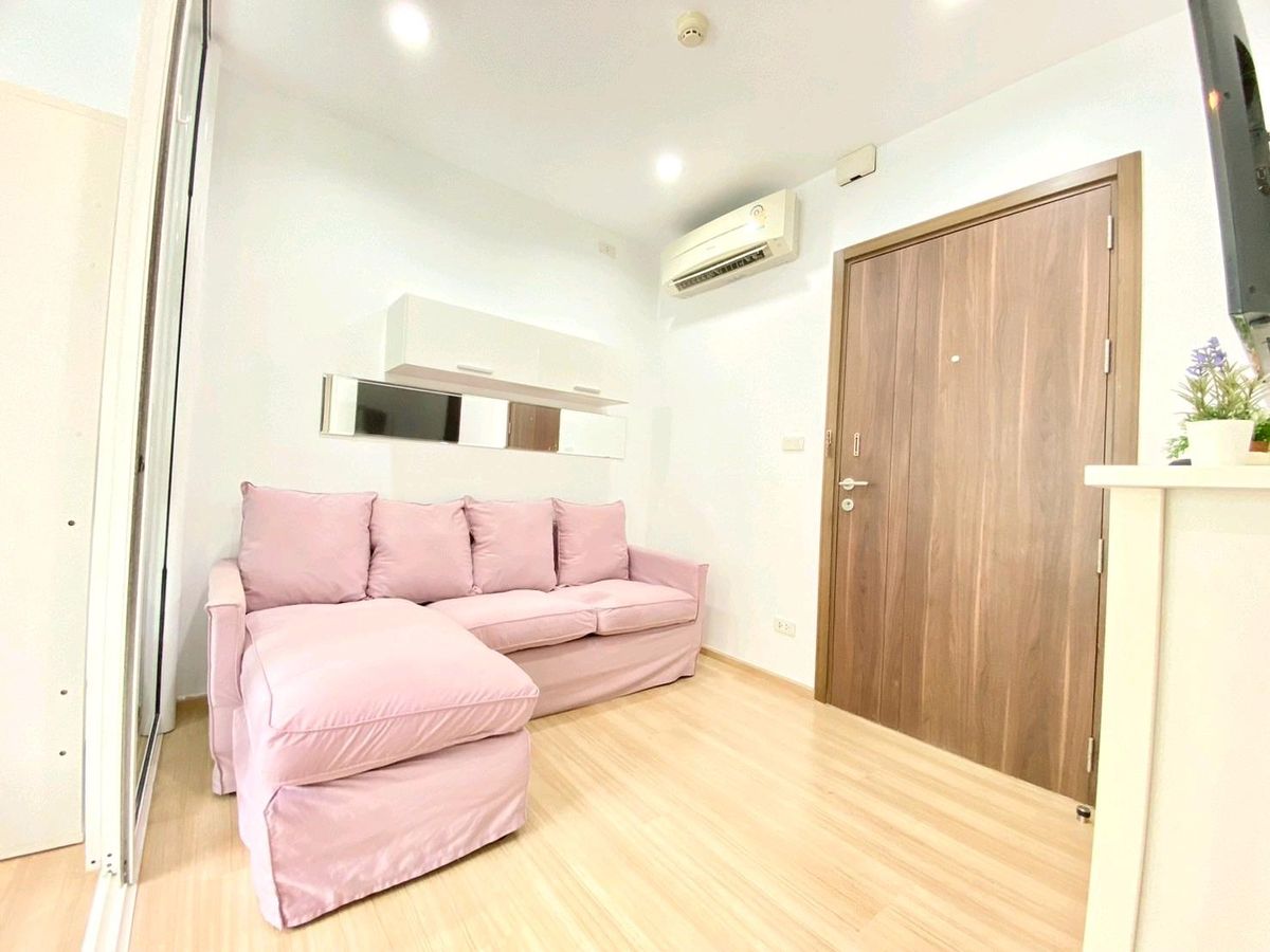 ให้เช่าคอนโด The Best Condo แจ้งวัฒนะ ชั้น14 วิวสระ  เฟอร์ครบ พร้อมเข้าอยู่! 8,500  B-M 26ตร.ม. 2 แอร์ 2 ตัว ห้องทำใหม่ ! MRTสีชมพู เมืองทองธานี ตรงข้าม Makro Lotu.sfor rent The Best Condo  – รูปที่ 3