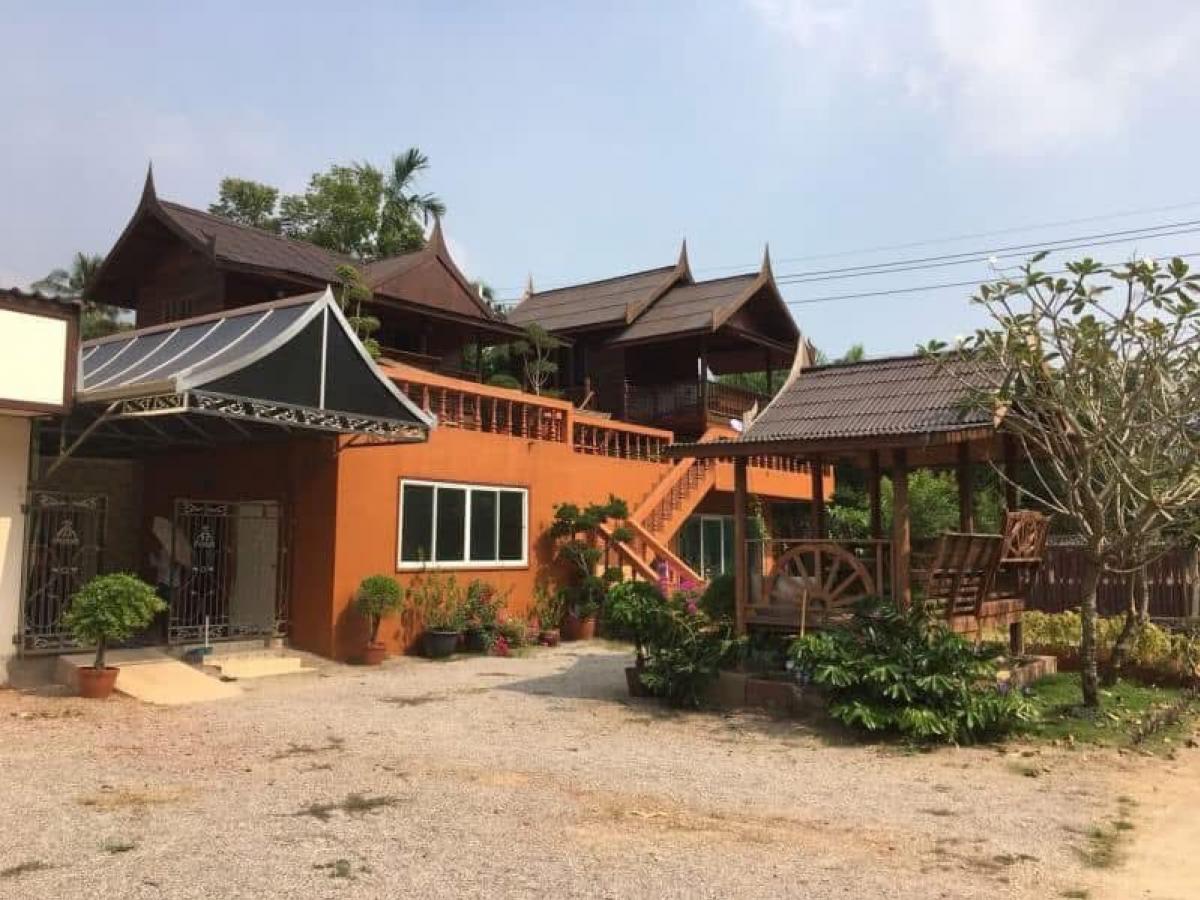 ขาย/ให้เช่าที่ดินพร้อมบ้านทรงไทย &amp; สวนมะพร้าว สมุทรสงคราม