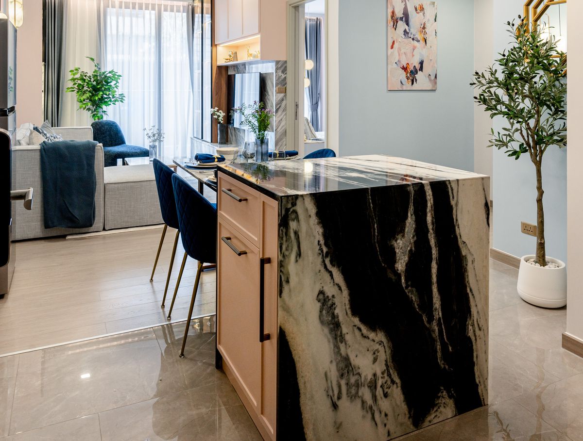 Rare Unit‼️ Built in หินอ่อนตกแต่งสวยพร้อมอยู่ 💖 คอนโด One9Five ห้องใหญ่ 74 ตรม 2 Bed 2 Bath MRT พระราม9 CBD Rare Unit‼️ Built in หินอ่อนตกแต่งสวยพร้อมอยู่ 💖 คอนโด One9Five ห้องใหญ่ 74 ตรม 2 Bed 2 Bath MRT พระราม9 CBD