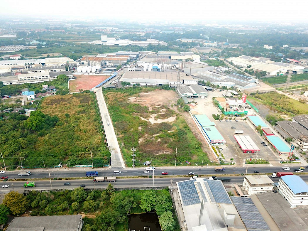 Land for sale on Sethakit Road 1, Samut Sakhon, 15 rai 3 ngan 32 square wah, suitable for trading KK – รูปที่ 4