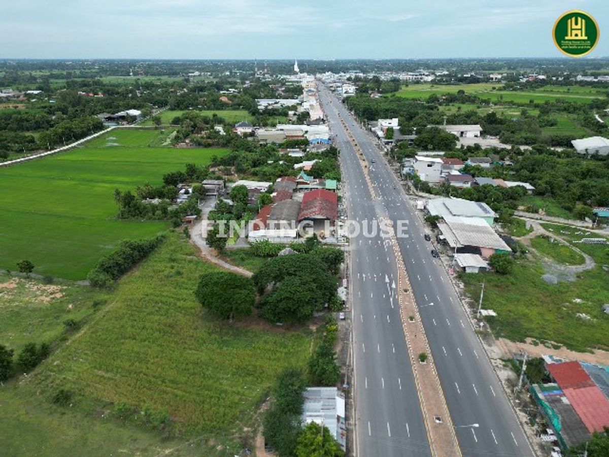 ขายที่ดินสุพรรณ ดอนเจดีย์ ถมแล้ว 3 - 3 - 33.8 ไร่ ดอนเจดีย์ ติดถนนเส้น 3264 – รูปที่ 2