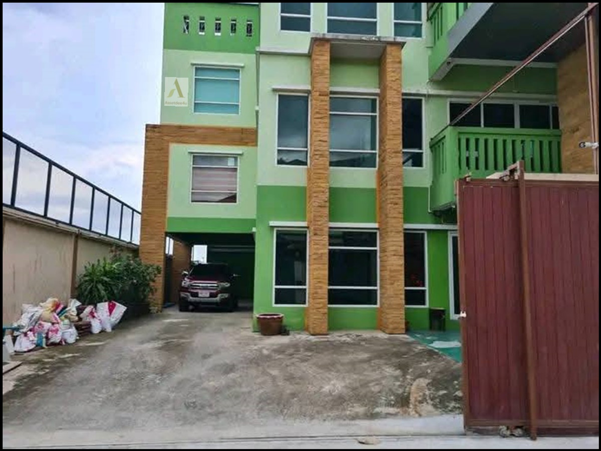 AT240 for rent, home office, 4 -story townhome behind the corner of Soi Udomsuk, Rawipha, Sukhumvit 103, 10 air conditioners. – รูปที่ 2