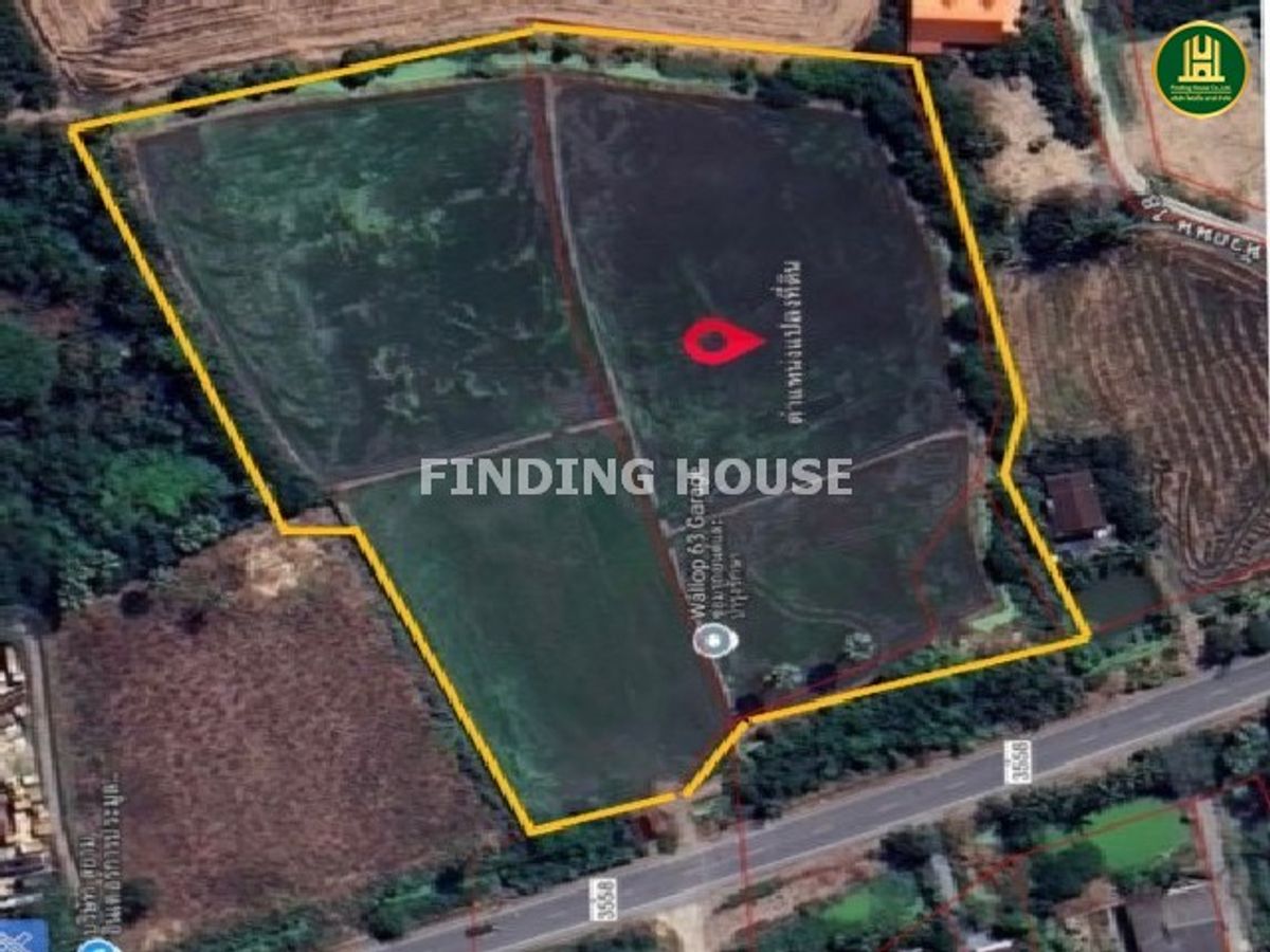 Land for sale, Suphan 10-3-40 Rai, Yellow, City, Suphan Buri Near the Tha Chin River – รูปที่ 2