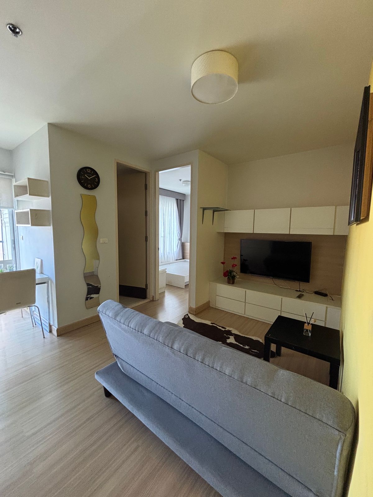 For rent, beautiful room, Parkland srinakarin condo, 1 bedrooms, 1 bathrooms, size 40.4 sq.m., 15th floor, building C, City view For rent, beautiful room, Parkland srinakarin condo, 1 bedrooms, 1 bathrooms, size 40.4 sq.m., 15th floor, building C, City view