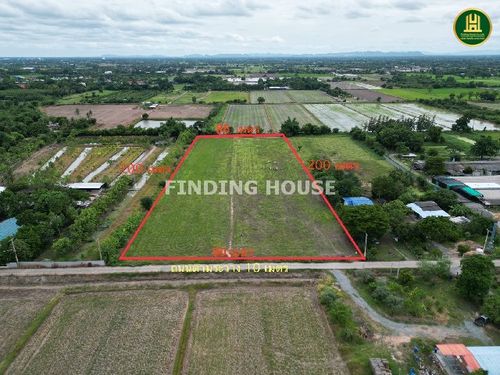 ขายที่ดินสุพรรณ ดอนเจดีย์ 10 ไร่ 2 งาน 53 ตร.วา (ผังสีเขียว) เหมาะปลูกบ้าน สร้างโกดัง ทำเกษตร
