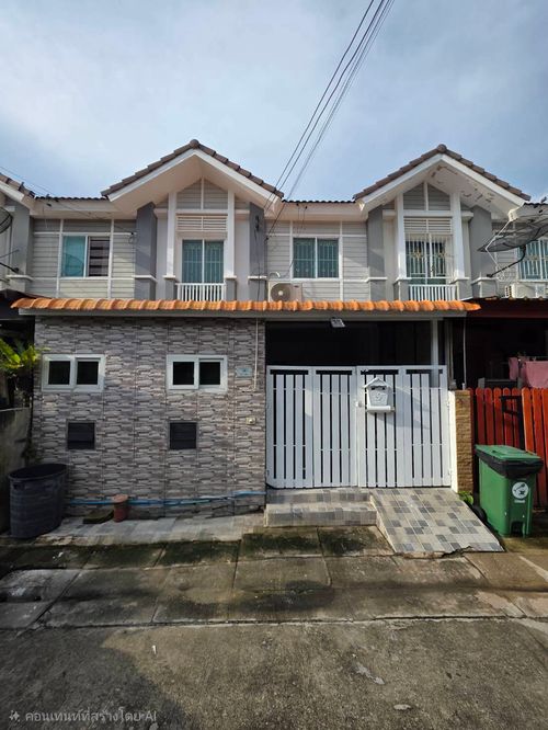 Rent a Townhome, Pruksa Ville 53/2 Sakae Ngam - Rama 2, near Lotus Rama 2, just 5 minutes.