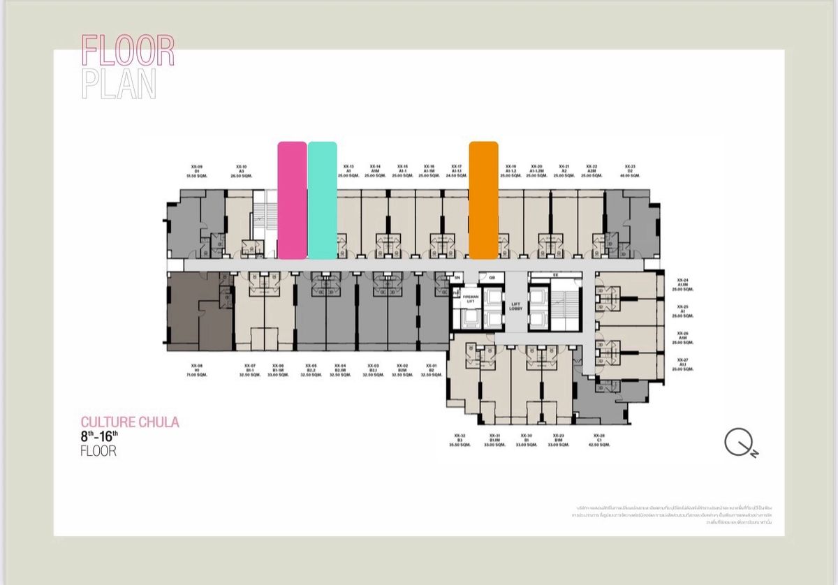 Culture Chula sells only 6.99 million. There are only 3 units. 1 bedroom. Beautiful position. Tel. 0623393663