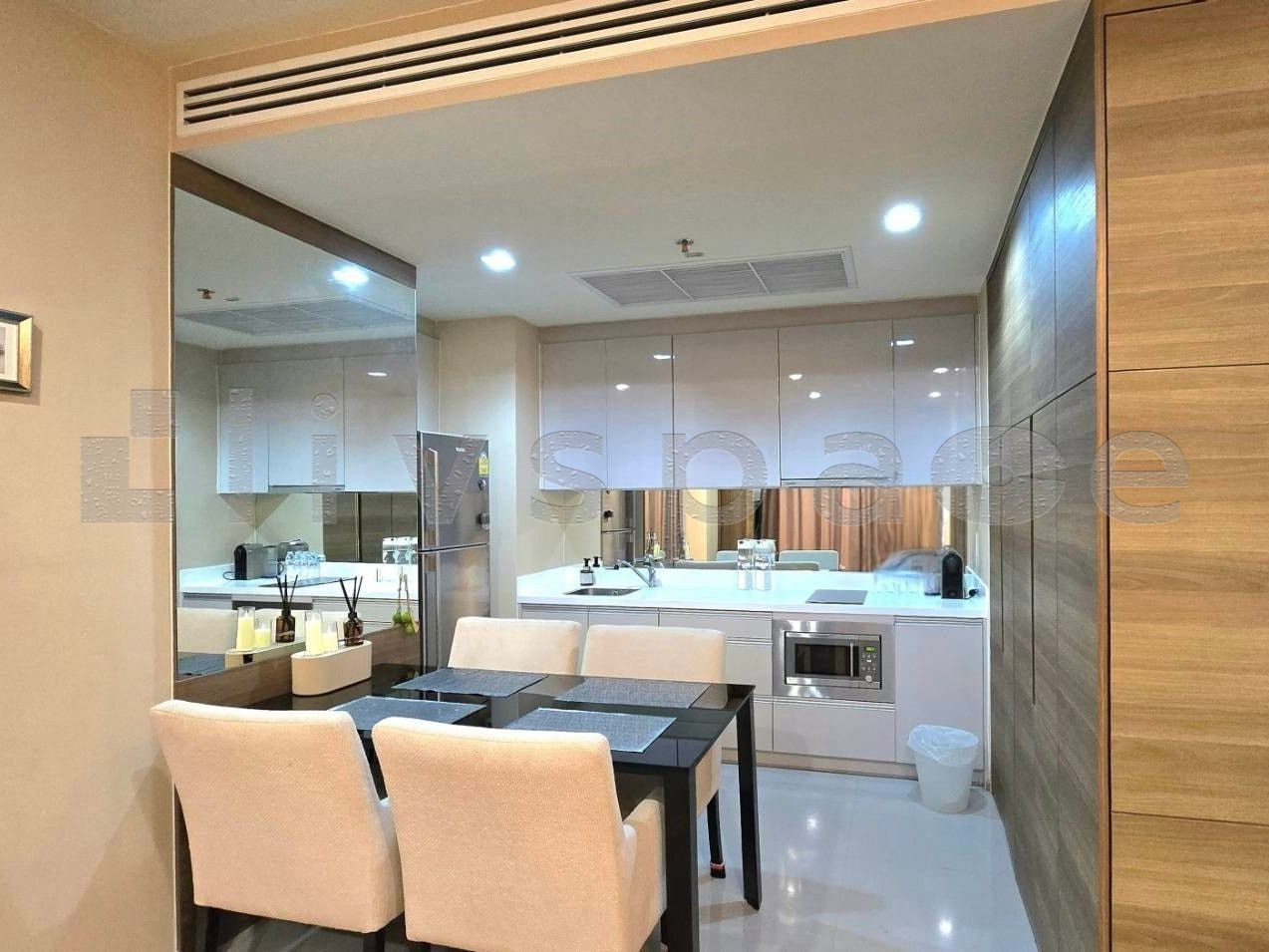 ▚ L0GC04ツ ให้เช่า: The Address Sathorn 1 Bed 55ตร.ม. เพิ่งรีโนเวทใหม่ ราคาถูกมาก พร้อมอยู่✨ – รูปที่ 3