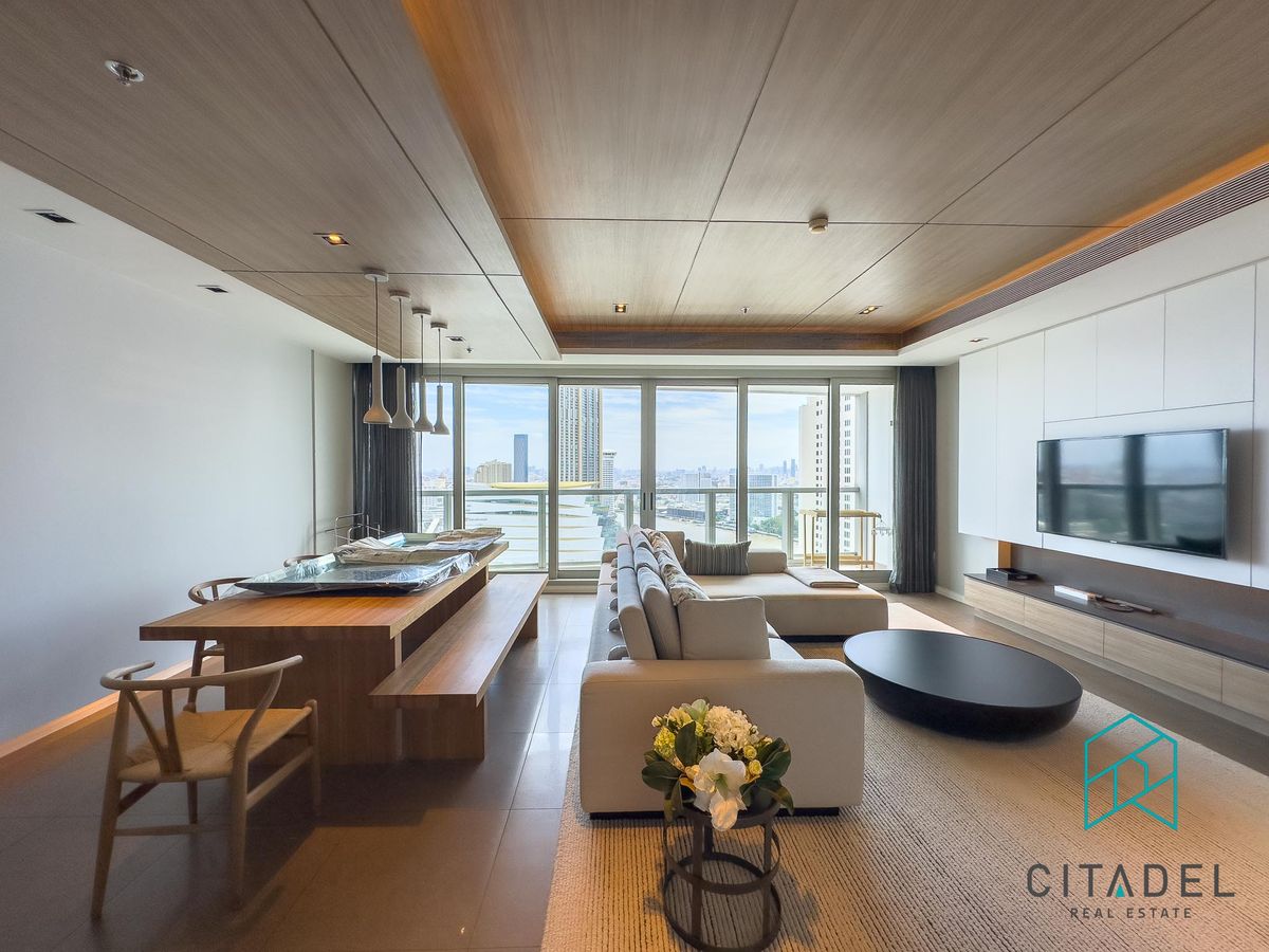 The River by Raimon Land - Luxury 3 Beds Condo for Sale or Rent Facing IconSiam! – รูปที่ 3