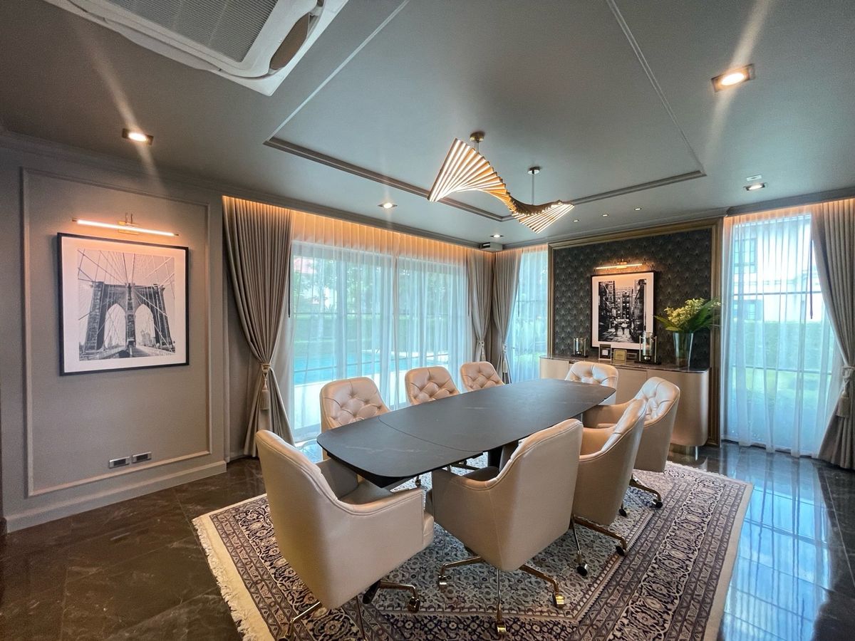 ขายบ้านสุดหรูในโครงการนิชดาธานีบ้านใหม่พร้อมเฟอร์นิเจอร์ตกแต่งครบเข้าอยู่ได้เลย – รูปที่ 2
