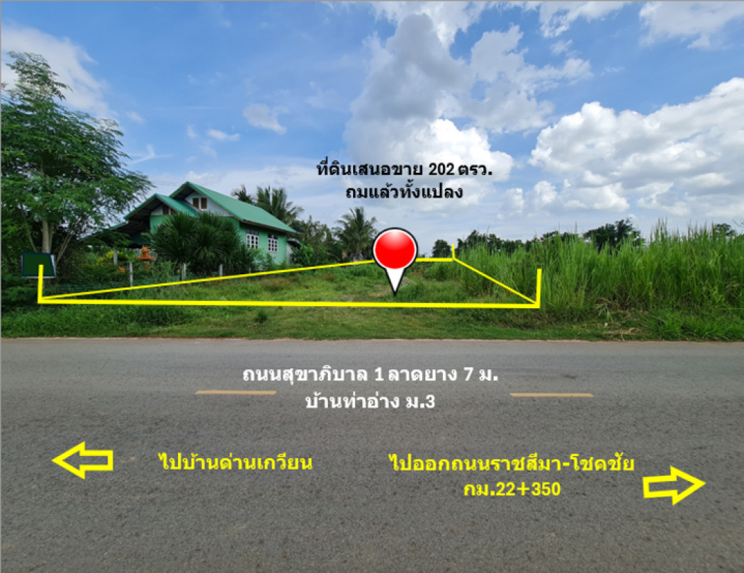 ขาย ที่ดิน ในเขตเทศบาล ใกล้บ้านด่านเกวียน (แหล่งเครื่องปั้นดินเผา) บ้านท่าอ่าง ม.3 เนื้อที่ 2 งาน 2 ตรว ผังเมืองรวมจังหวัด สีชมพู ฟรีโอน – รูปที่ 4