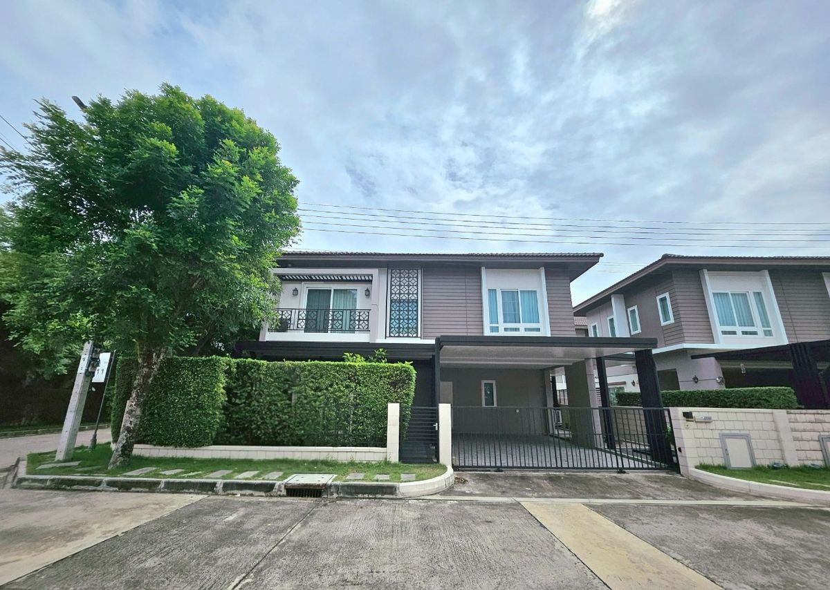 🏠ขายบ้านเดี่ยว หัวมุม หมู่บ้าน เดอะซิตี้ สุขสวัสดิ์ รีโนเวท พร้อมเข้าอยู่