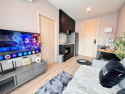 🔥For urgent rent🔥New District R9 near MRT Rama 9, fully furnished, ready to move in