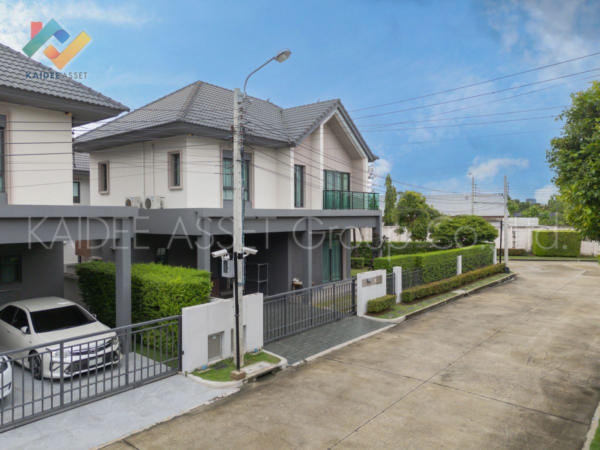 Complete decorative house, ready to be on the Ratchaphruek Road behind the corner. – รูปที่ 2