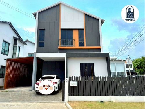 ขาย อณาสิริ บางนา บ้านวิวทะเลสาบ 3 ห้องนอน 3 ห้องน้ำ 49.4 ตารางวา ตกแต่งต่อเติมครบ พร้อมเข้าอยู่ได้เลย อำเภอบางเสาธง จังหวัดสมุทรปราการ 