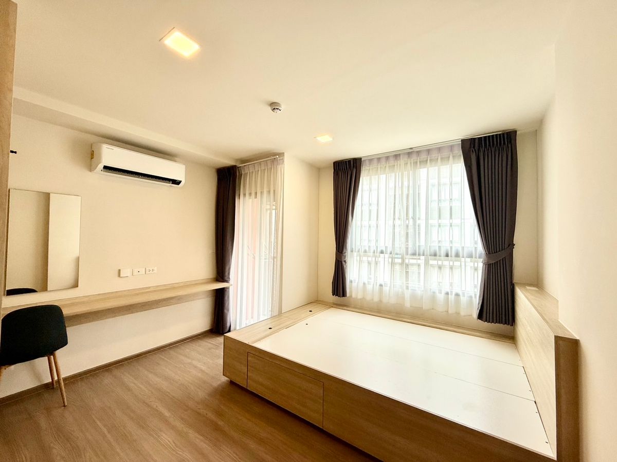 ขายคอนโด 1 ห้องนอน วิวสวย เฟอร์นิเจอร์ครบ ส่วนกลางจัดเต็ม ใกล้ห้าง โรงเรียนอินเตอร์ MRT ศรีเอี่ยม