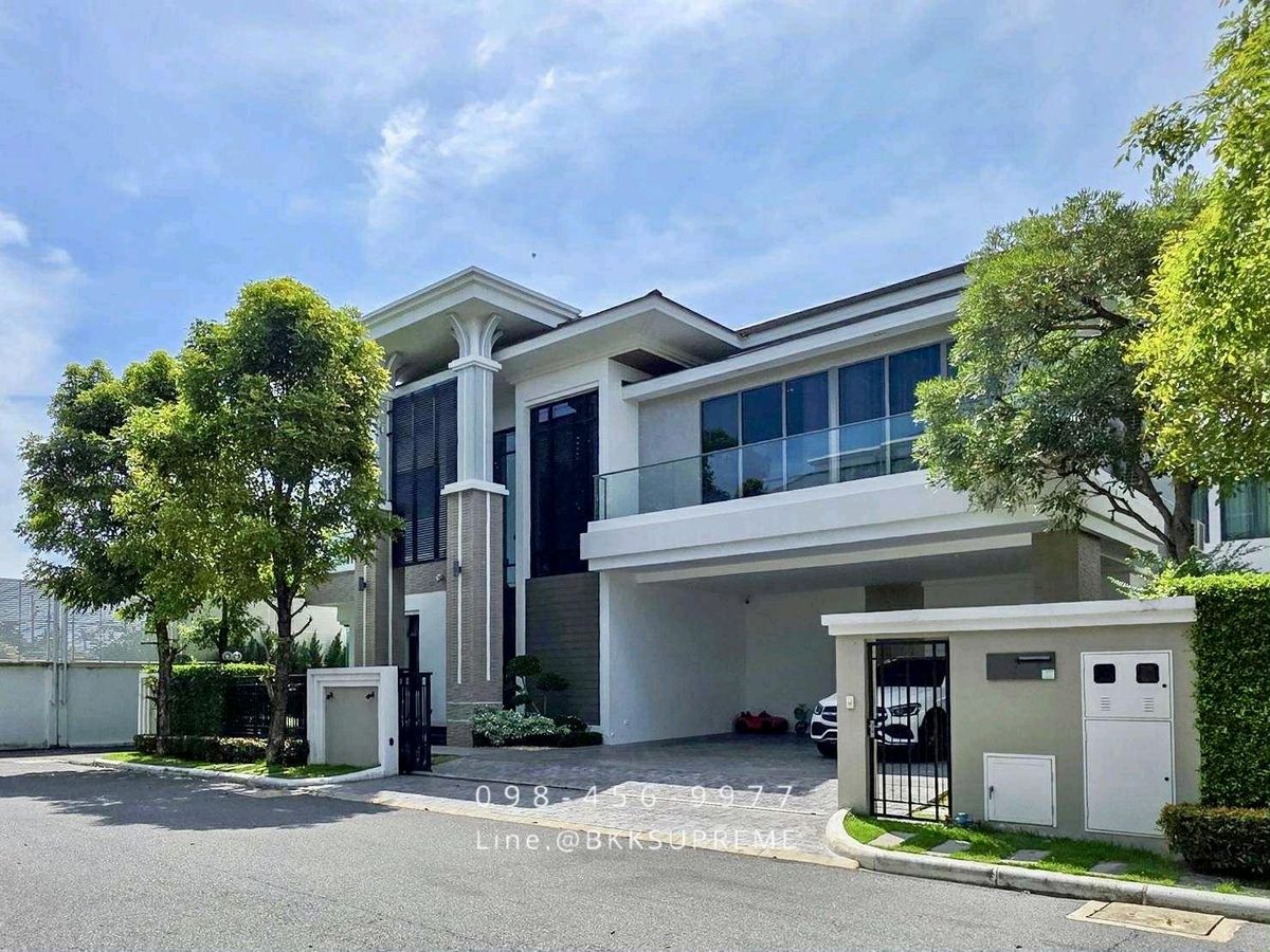 ~ (Rent) ~ luxury detached house With private pool, The Pavilla Bang Bon