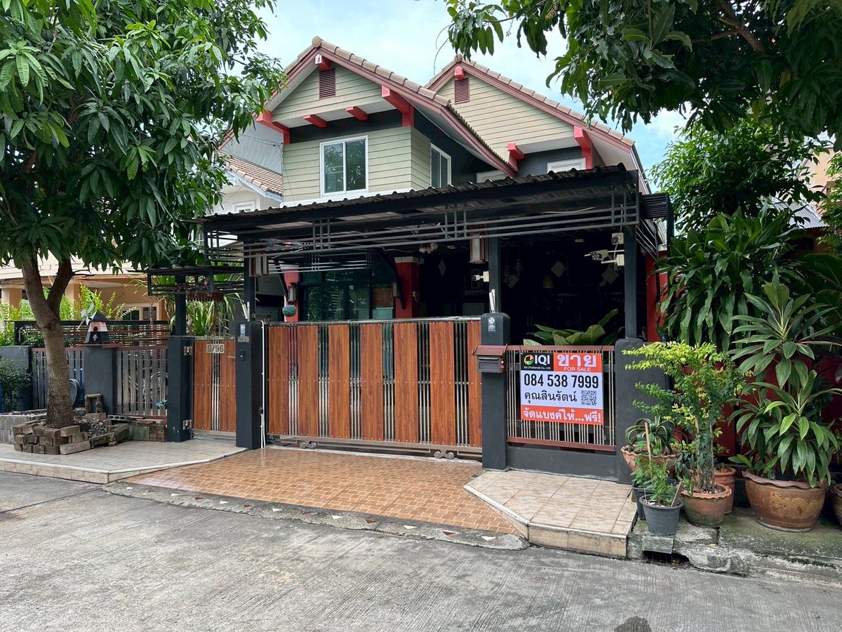 ขายบ้านเดี่ยว 2 ชั้น หมู่บ้านอรดา ลำลูกกา-คลอง 8 ถนนลำลูกกา
