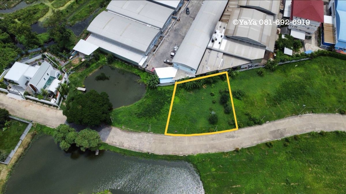 Land for sale in Sarin City Village, Ban Mek, Rama 2, Khok Kham Samut Sakhon, selling cheaper than the assessment price!