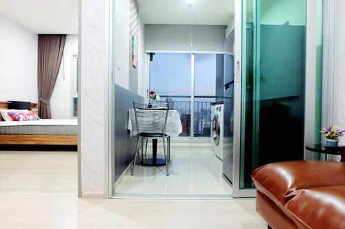 For sale, Life Ratchadapisek condo, 1 bedroom, 35th floor, 31.57 sq m., excellent condition
