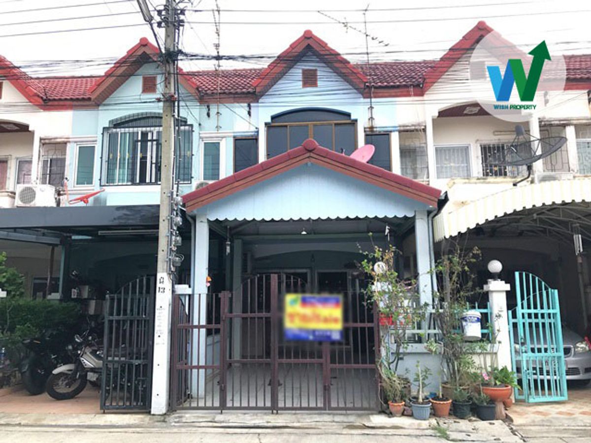 ขายบ้าน หมู่บ้านศศิกานต์ 2 ย่านดอนเมือง  2 ห้องนอน 2 ห้องน้ำ 2 แอร์ พร้อมเฟอร์นิเจอร์ ใกล้สถานีรถไฟฟ้าดอนเมือง
