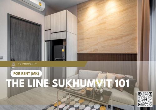 ให้เช่า ✨ THE LINE Sukhumvit 101 ✨ ใกล้ BTS ปุณณวิถี เฟอร์นิเจอร์ และ เครื่องใช้ไฟฟ้าครบ 