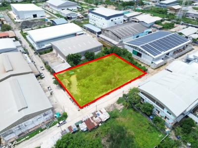 Land for sale, Soi Thai Prakan 27, size 616 sq w, near Theparak Road, just 1.7 km. KK